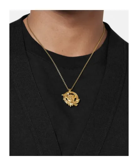 Versace Medusa Head Necklace