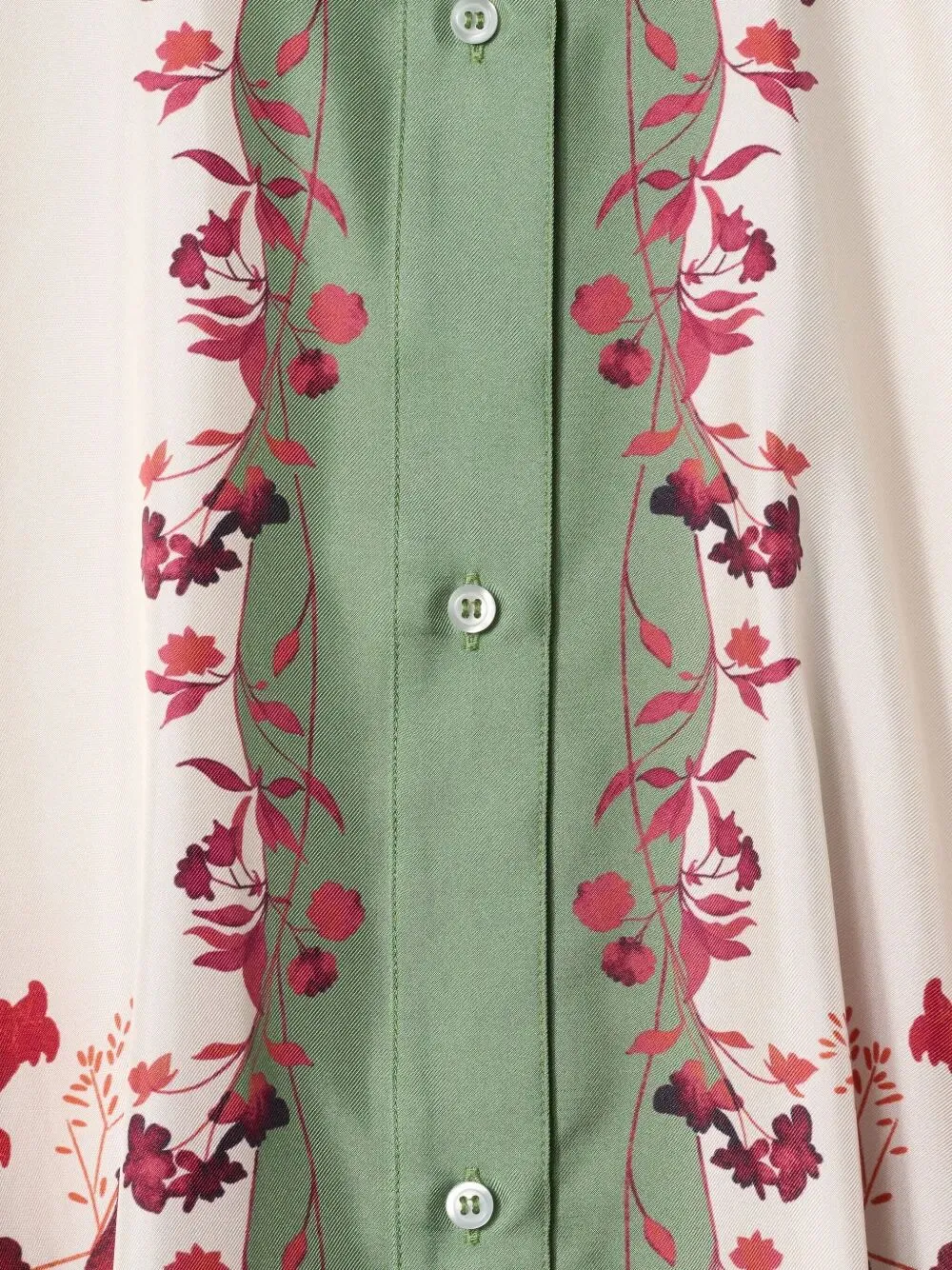 La Doublej Floral Print Kimono Top