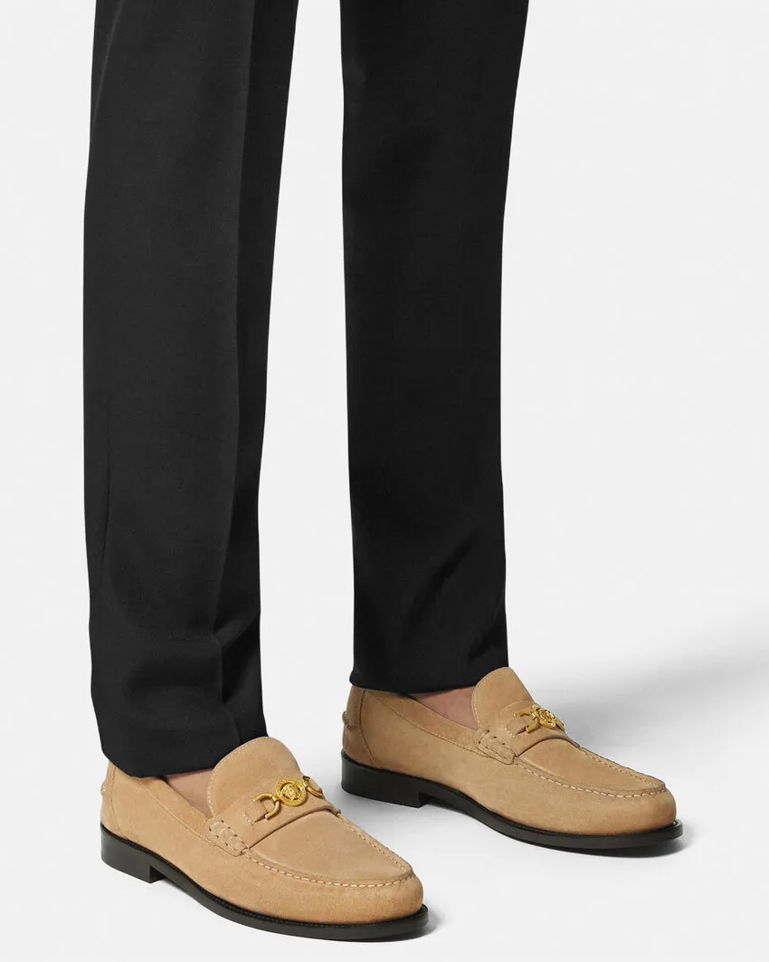 Suede Loafers