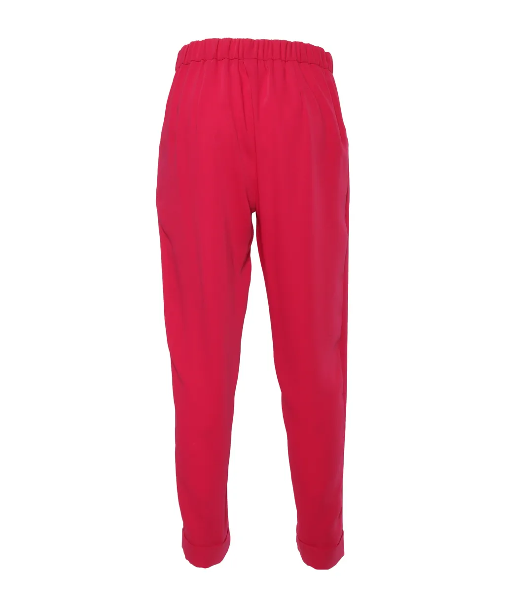 P.A.R.O.S.H. Slim Fit High Waisted Pants
