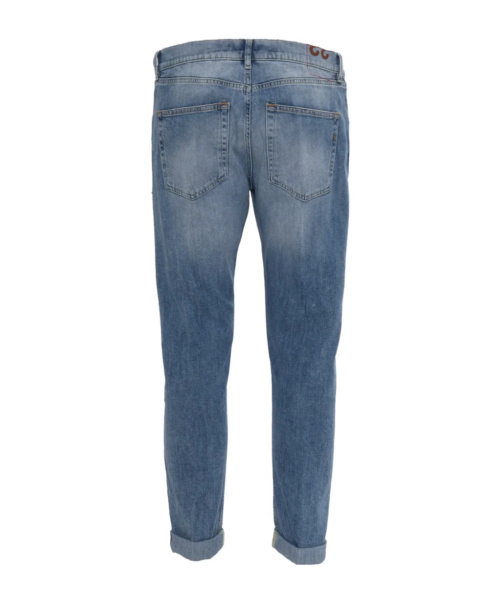 Dondup Tapered-Leg Slim Fit Jeans