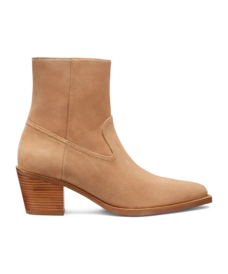 Thick Heeled Short Boots