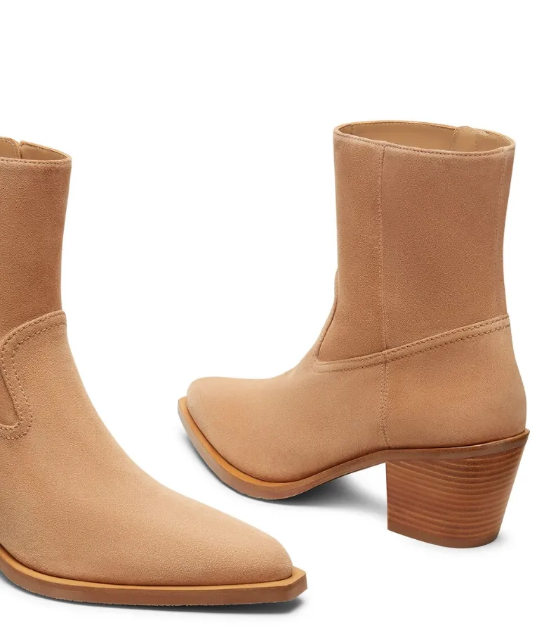 Thick Heeled Short Boots