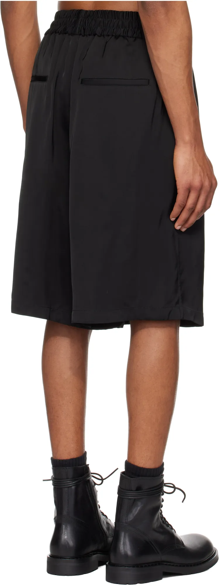 Jil Sander High-Waisted Knee-Length Shorts