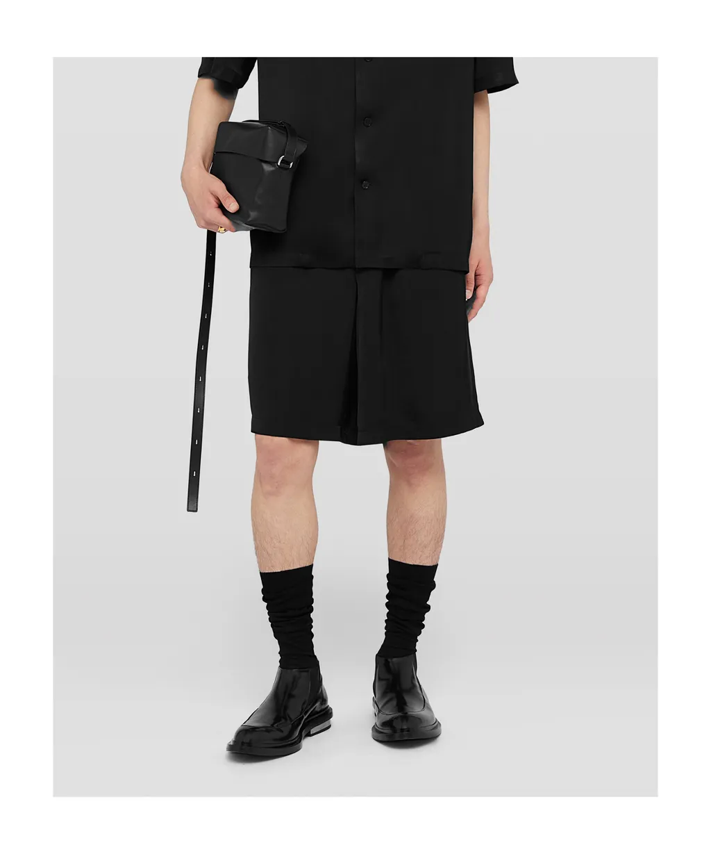 Jil Sander High-Waisted Knee-Length Shorts
