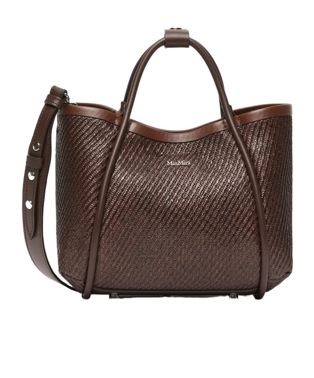 Max Mara Logo Plaque Top Handle Bag