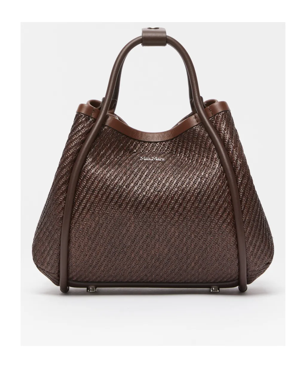 Max Mara Logo Plaque Top Handle Bag