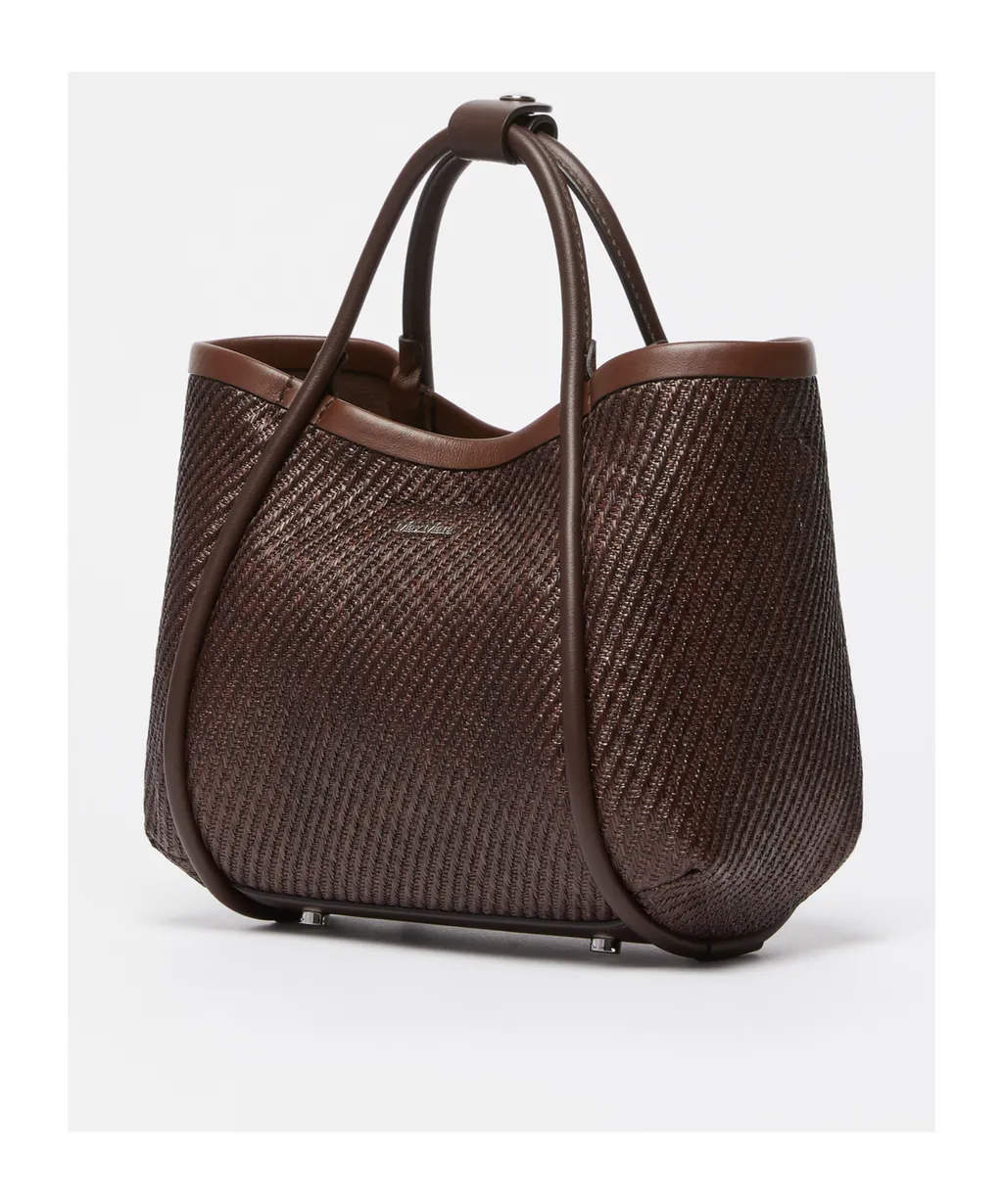 Max Mara Logo Plaque Top Handle Bag