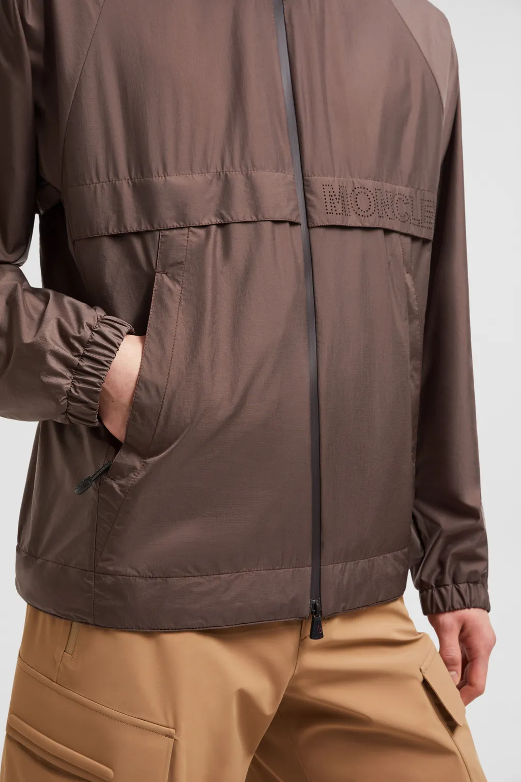 Moncler Grenoble Negara Packable Hooded Windbreaker