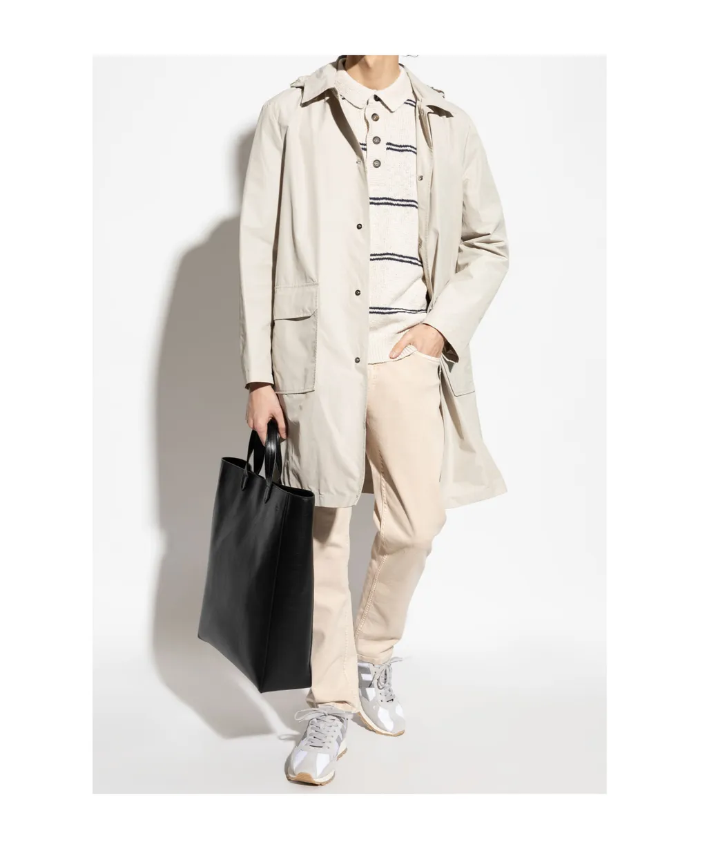 Eleventy Classic Button-Front Coat