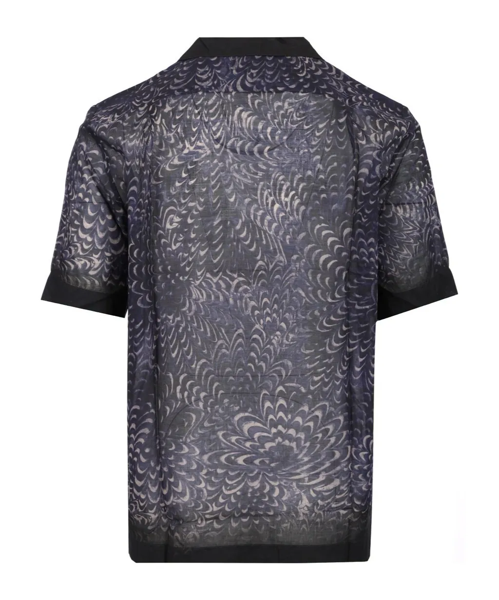 Dries Van Noten Patterned Short-Sleeved Shirt