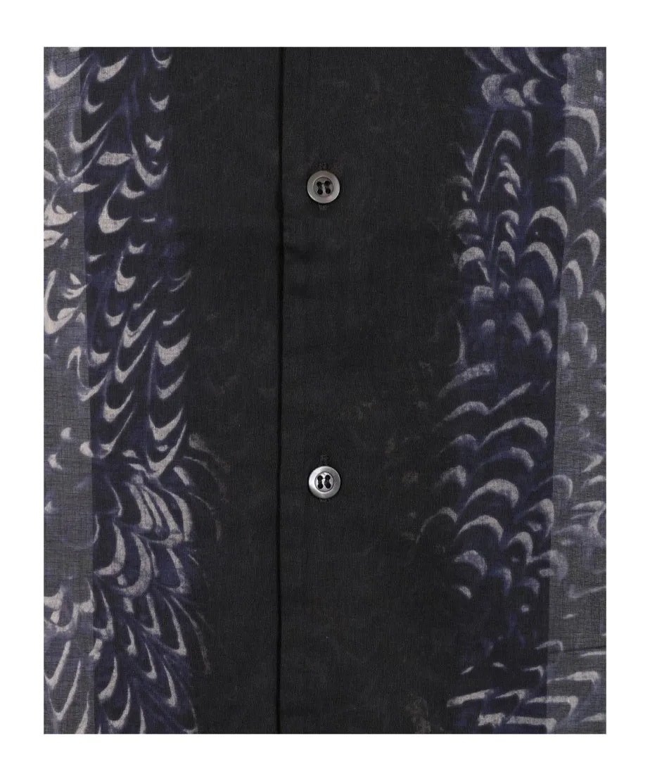 Dries Van Noten Patterned Short-Sleeved Shirt