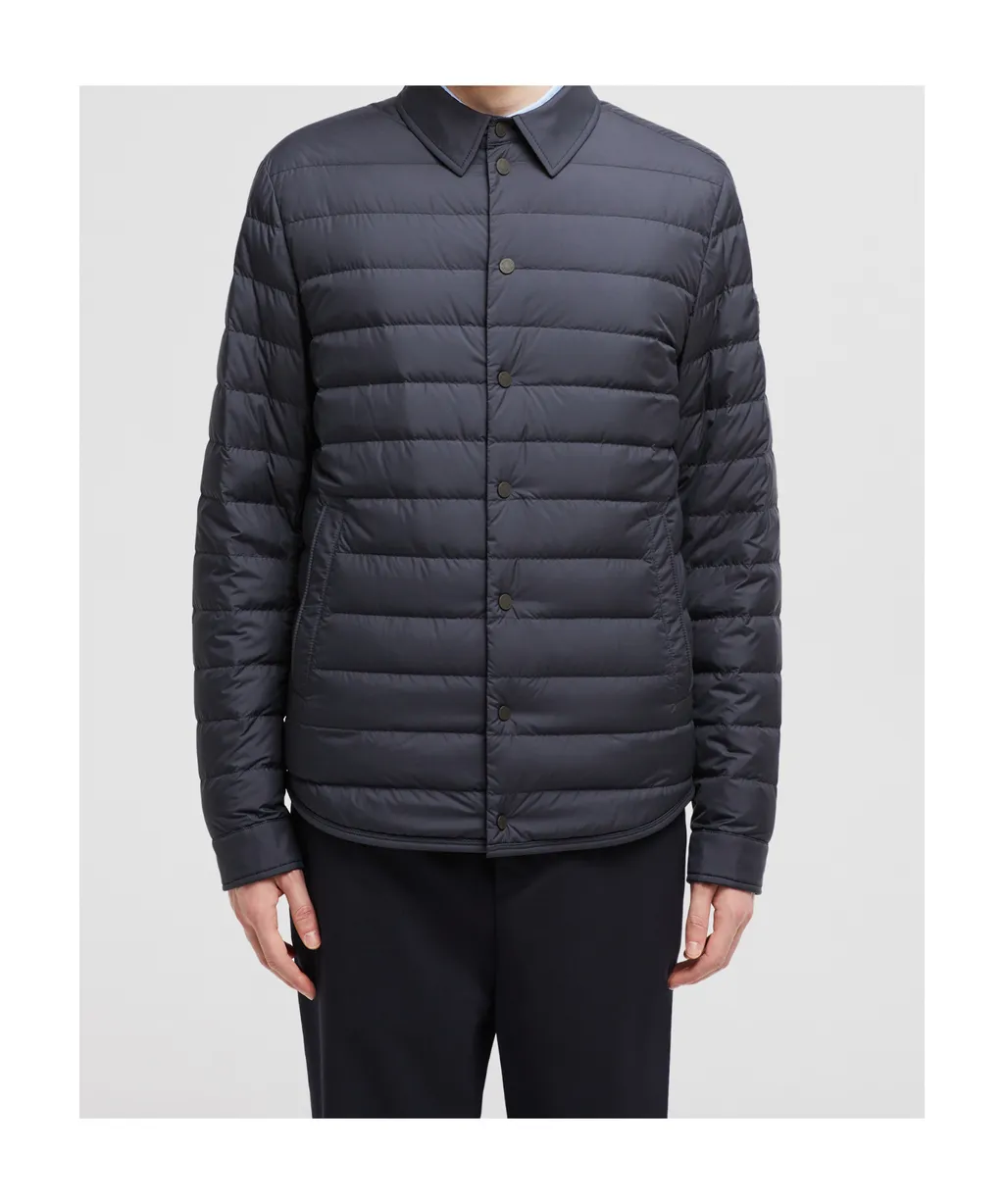 Moncler Bourdon Down Shirt Jacket
