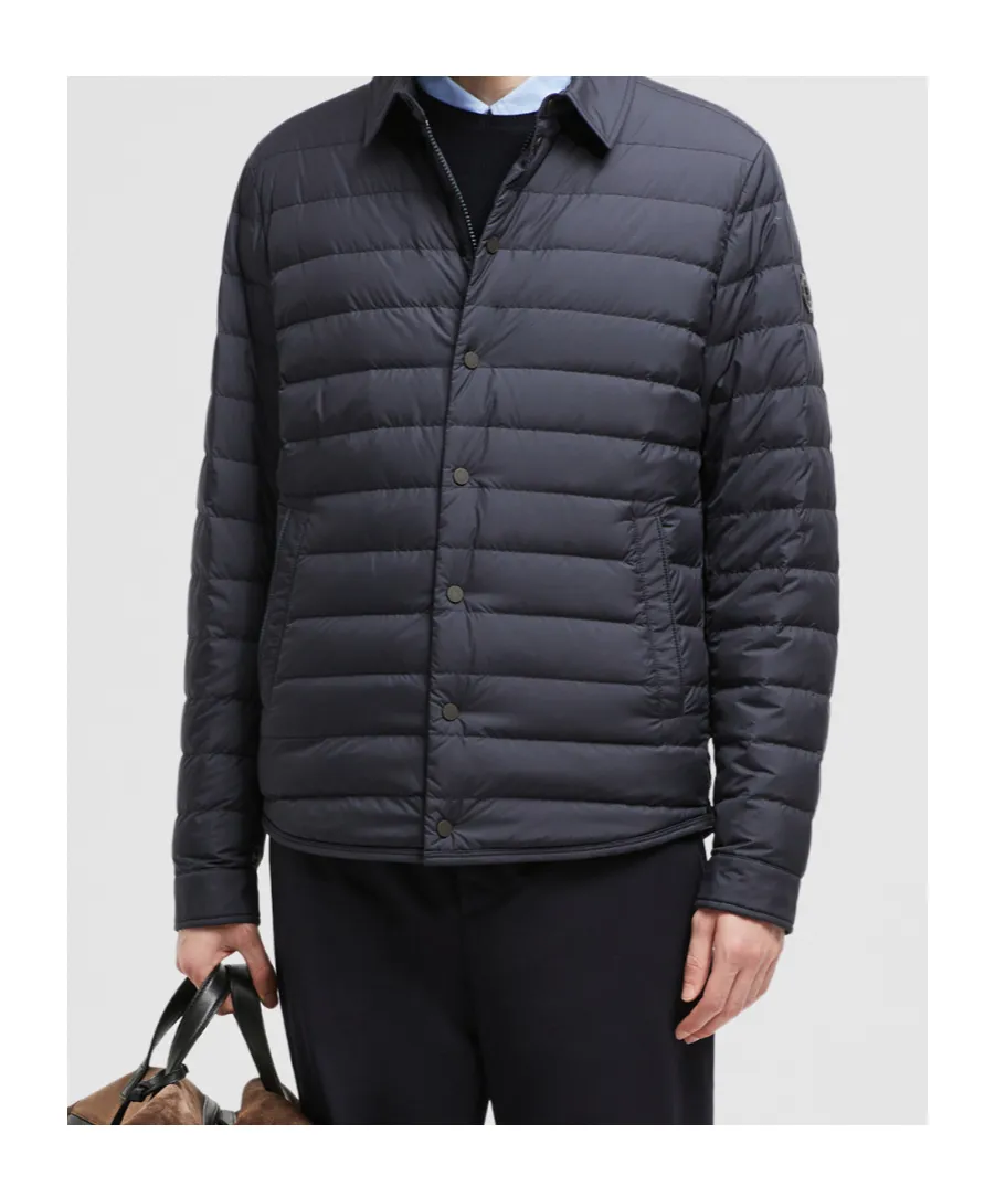 Moncler Bourdon Down Shirt Jacket