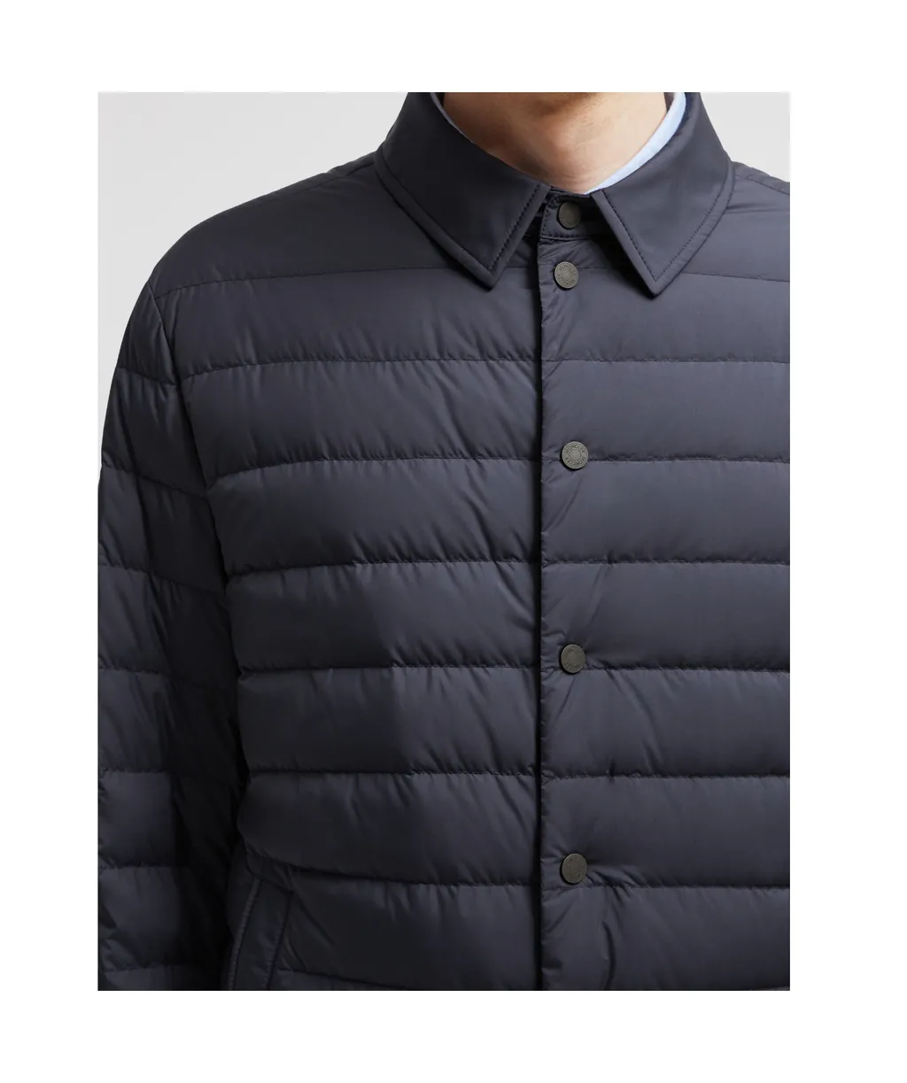 Moncler Bourdon Down Shirt Jacket
