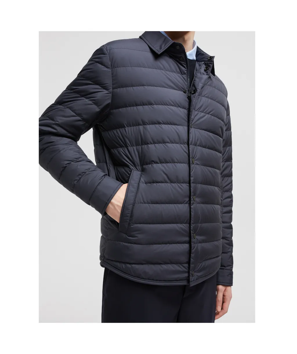 Moncler Bourdon Down Shirt Jacket