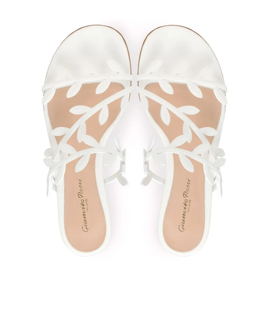 Gianvito Rossi Flavia Slip-On Sandals