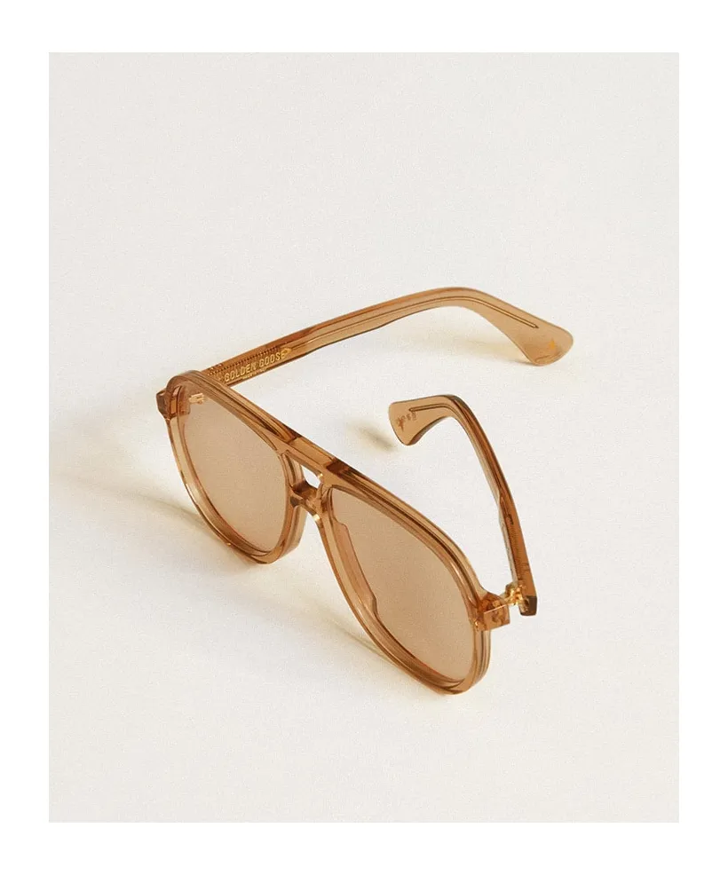 Golden Goose Deluxe Brand Pilot Frame Sunglasses
