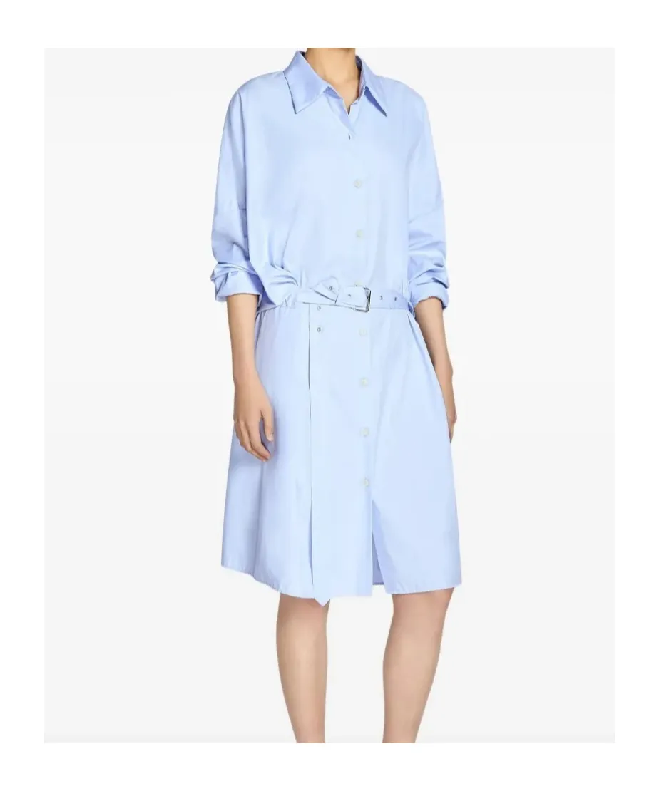Dries Van Noten Belted Shirt Dress