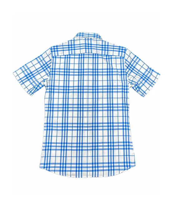 Plaid Short Sleeve Shirt