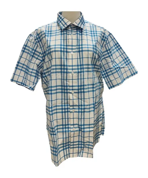 Plaid Short Sleeve Shirt