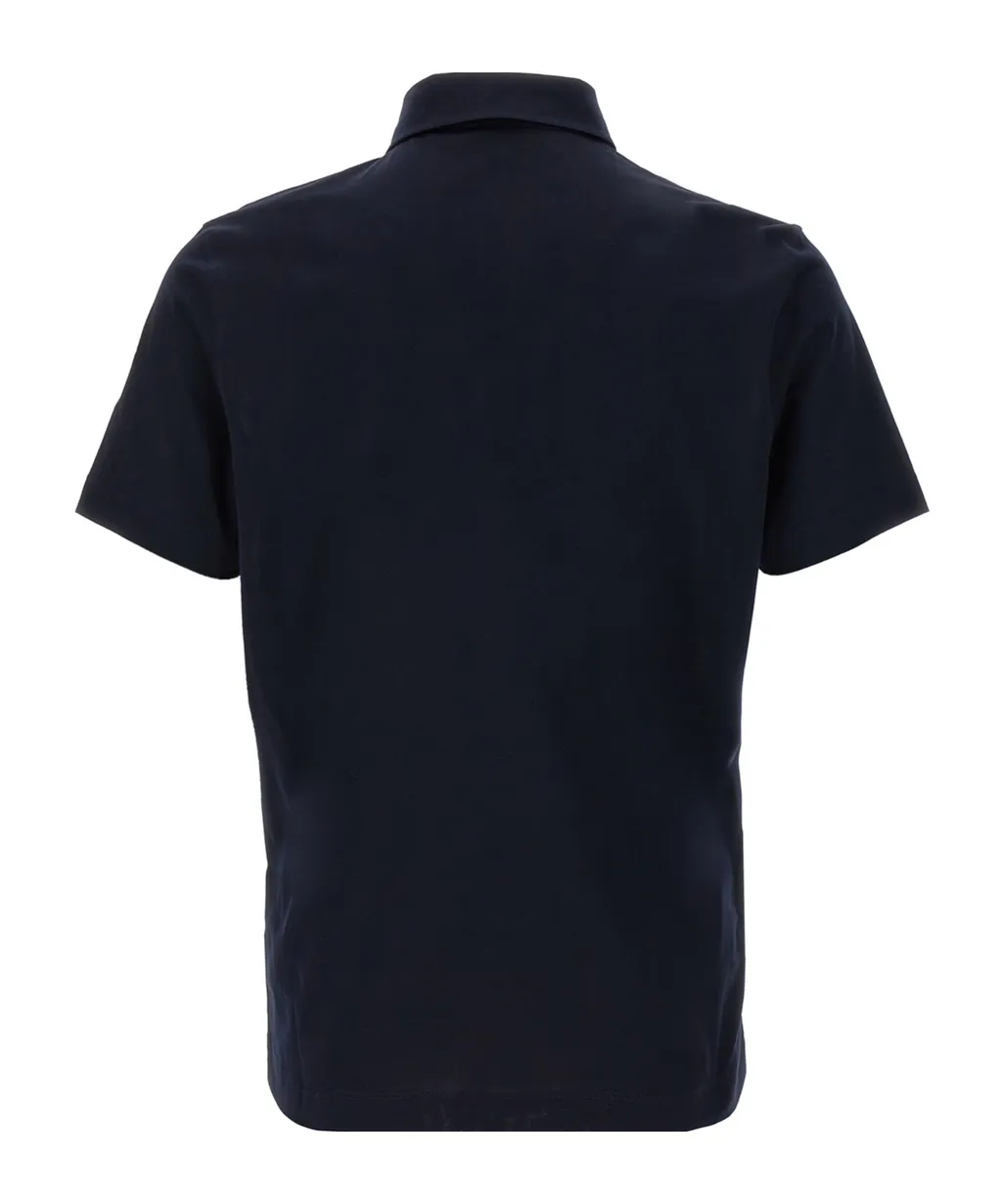 Moncler Logo Patch Short Sleeved Polo Shirt