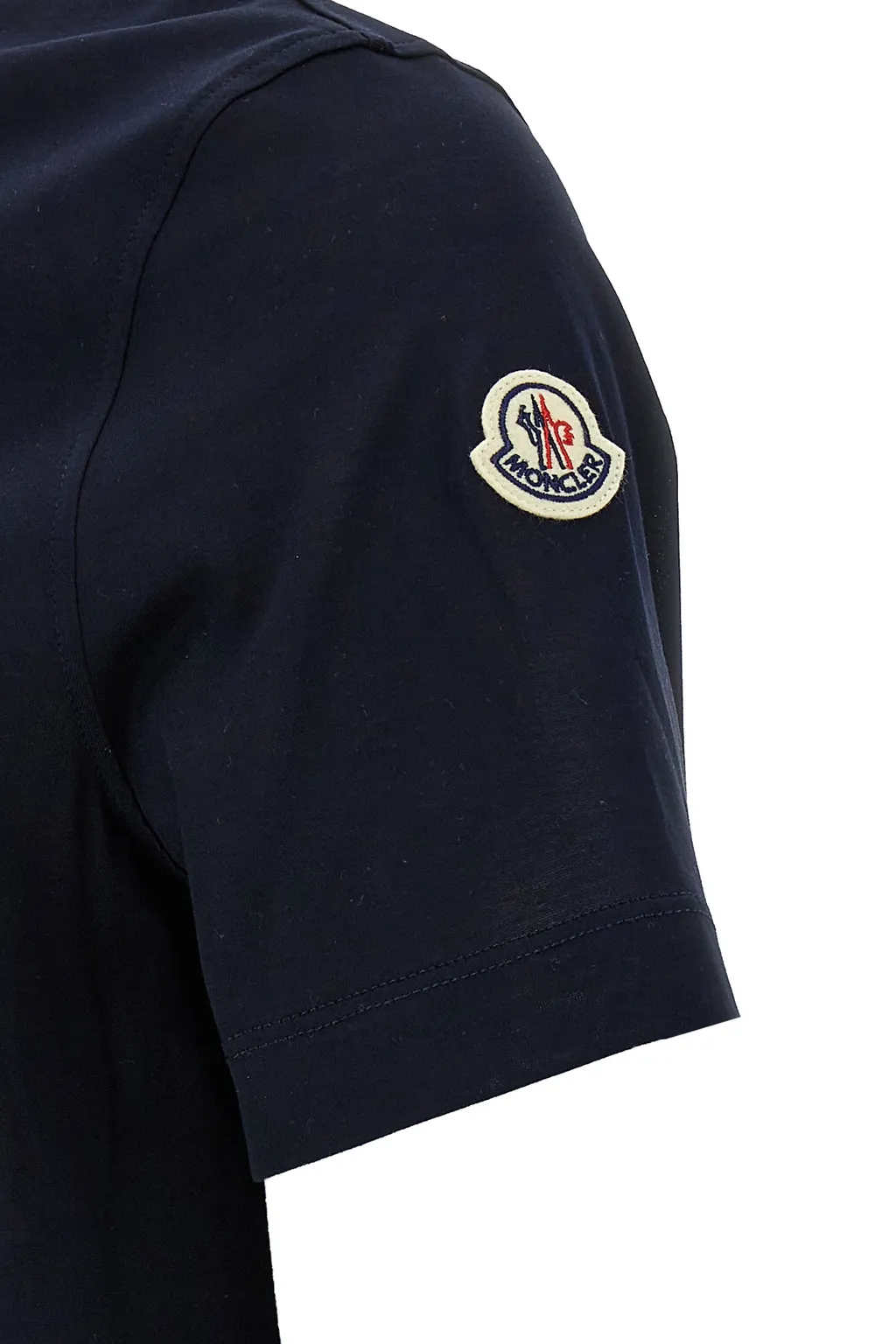 Moncler Logo Patch Short Sleeved Polo Shirt
