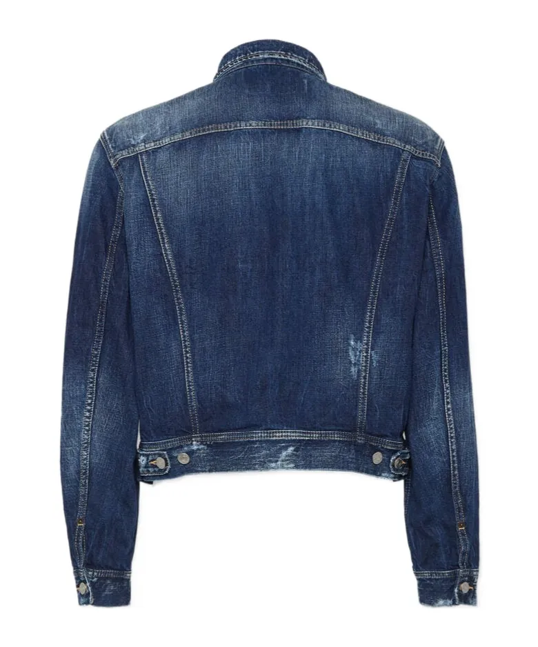 Dsquared2 Be Cool Be Nice Wash L.A. Jean Jacket
