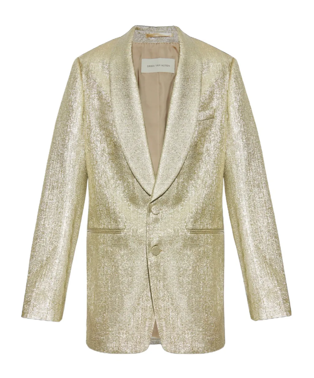 Long-Sleeved Suit Coat