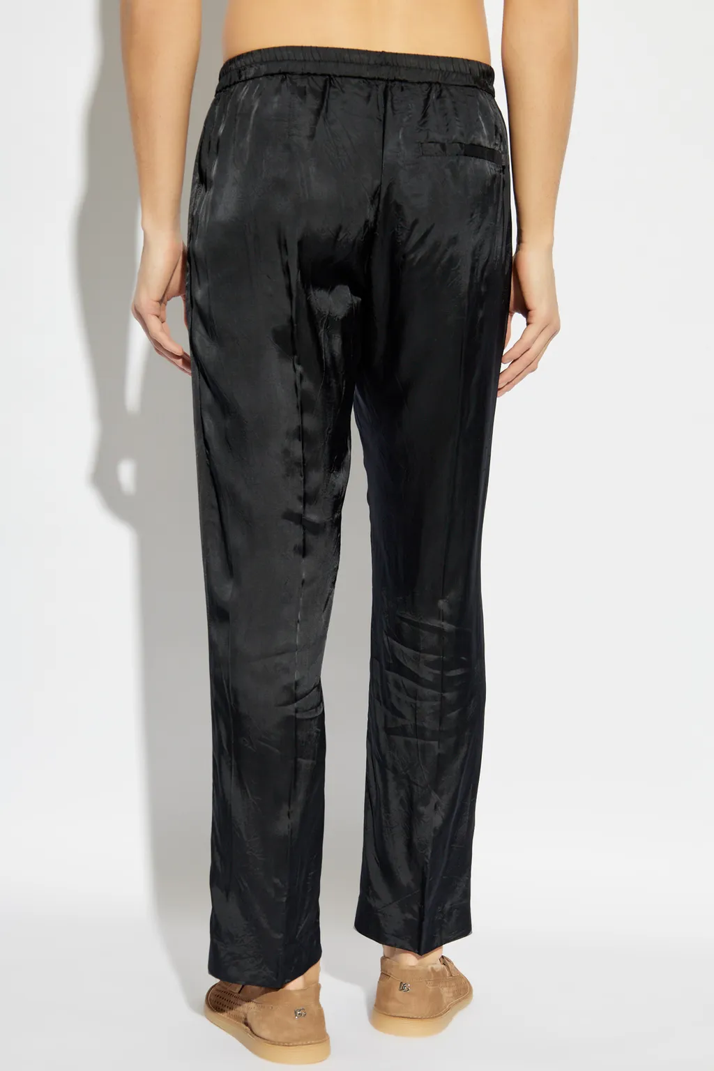 Elastic Waist Casual Pants