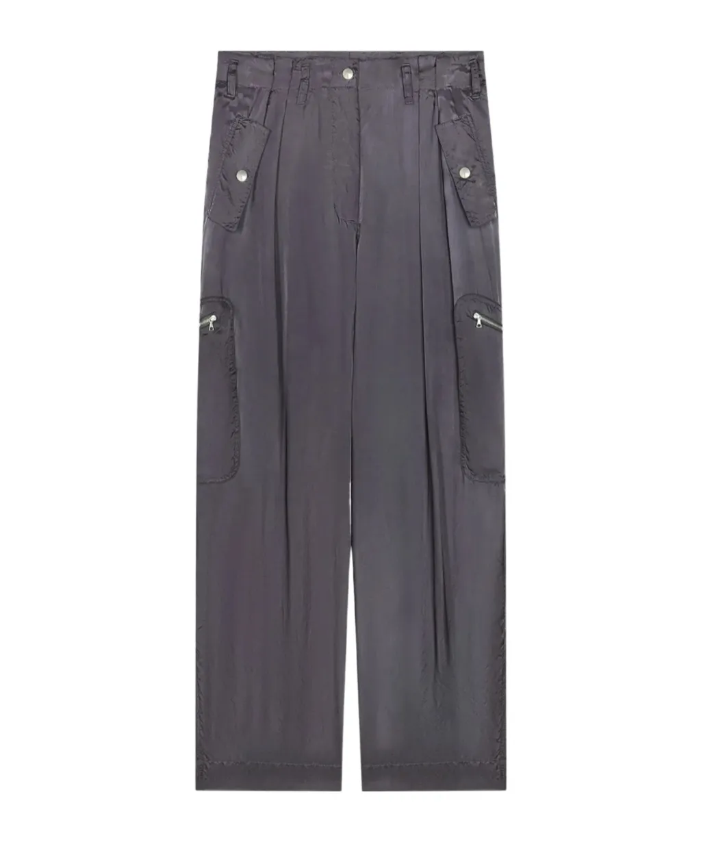 Dries Van Noten Button Detailed Straight Leg Pants