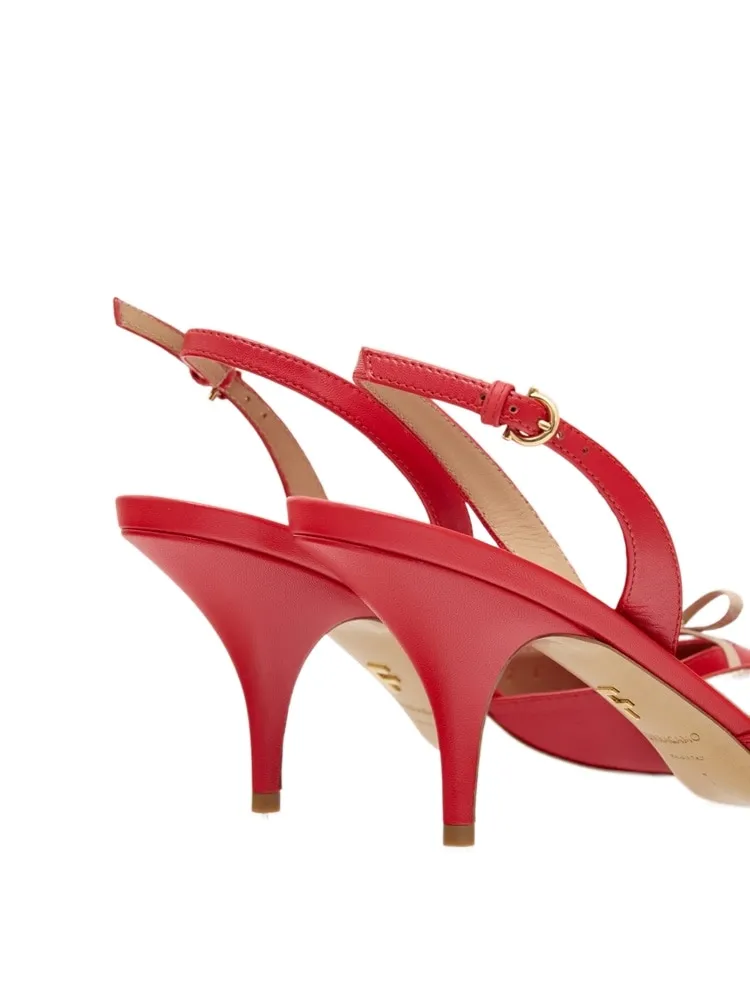 Half-Heeled Shoes And High-Heeled Sandals
