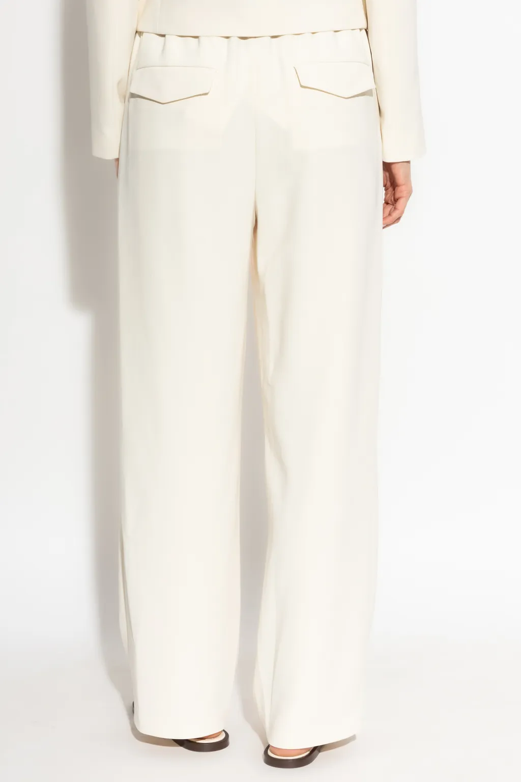 Theory Drawstring Pleated Pants