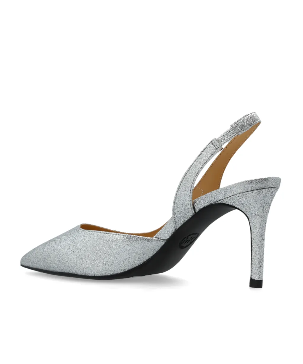 Michael Michael Kors Alina Glitter Pointed Toe Pumps