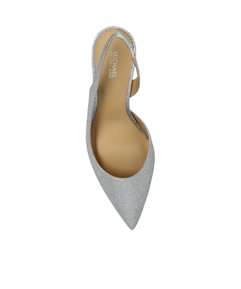 Michael Michael Kors Alina Glitter Pointed Toe Pumps