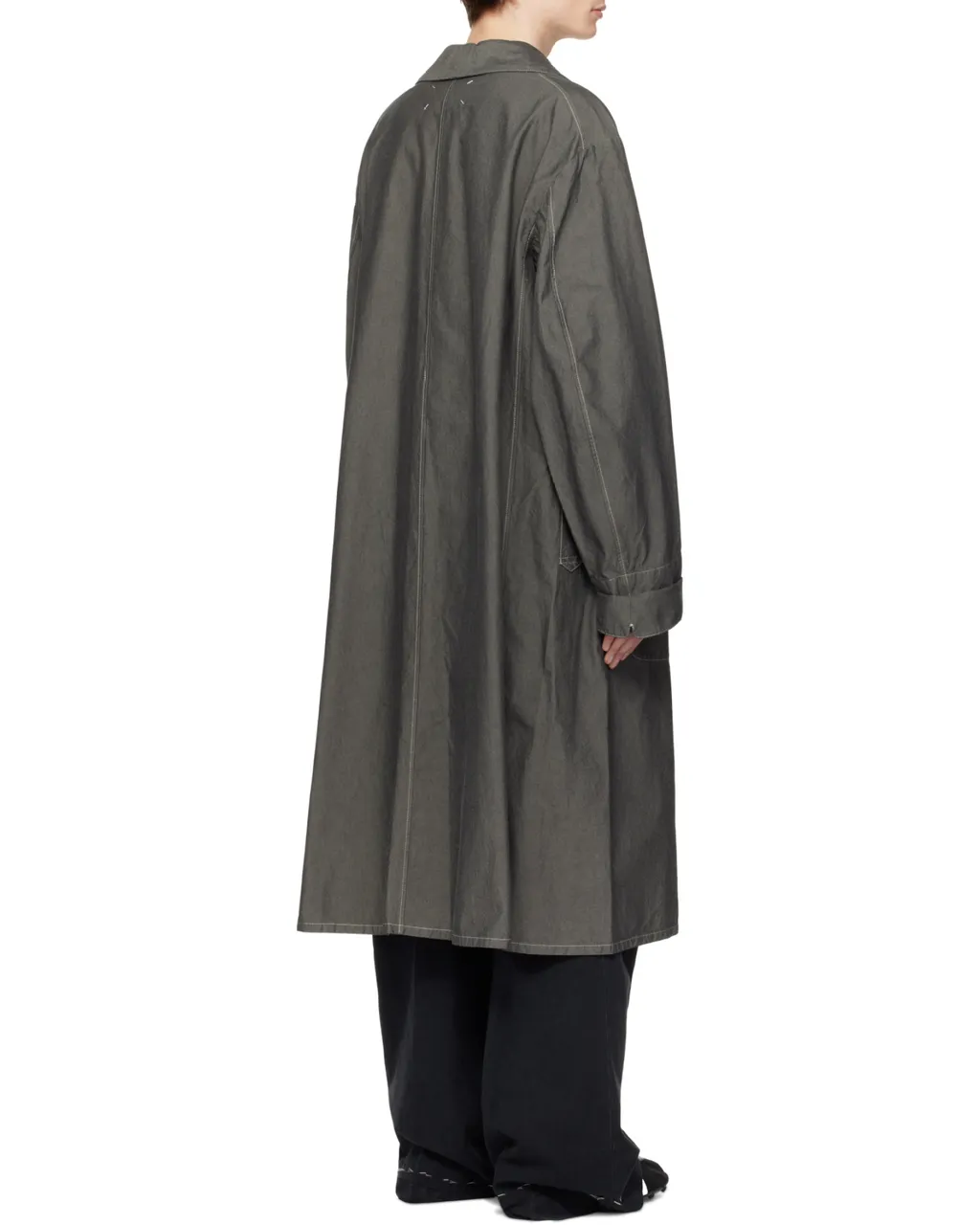 Maison Margiela Four Stitches Straight Hem Coat