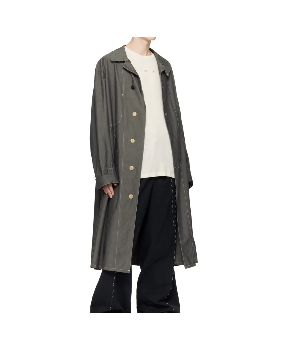 Maison Margiela Four Stitches Straight Hem Coat