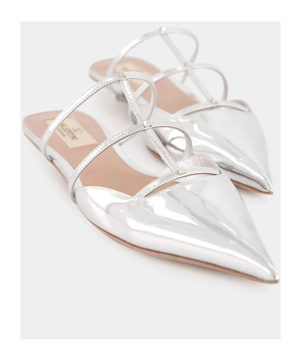 Valentino Garavani Rockstud Pointed Toe Mules