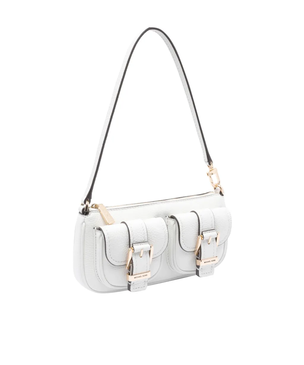 Michael Michael Kors Zoe Buckle Detailed Shoulder Bag