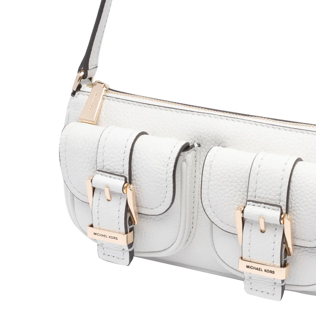 Michael Michael Kors Zoe Buckle Detailed Shoulder Bag