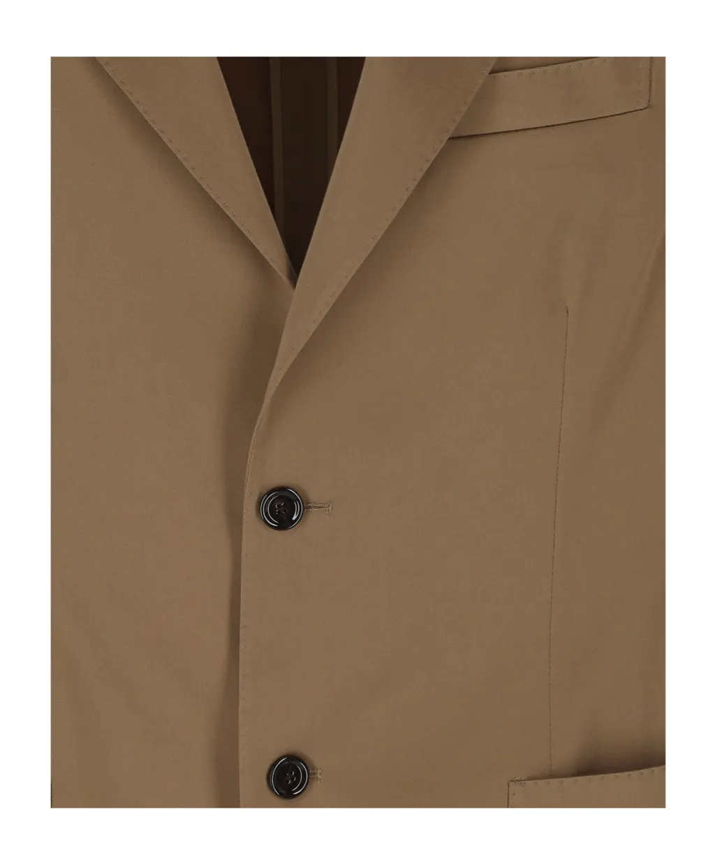 Lardini Single-Breasted Blazer Jacket