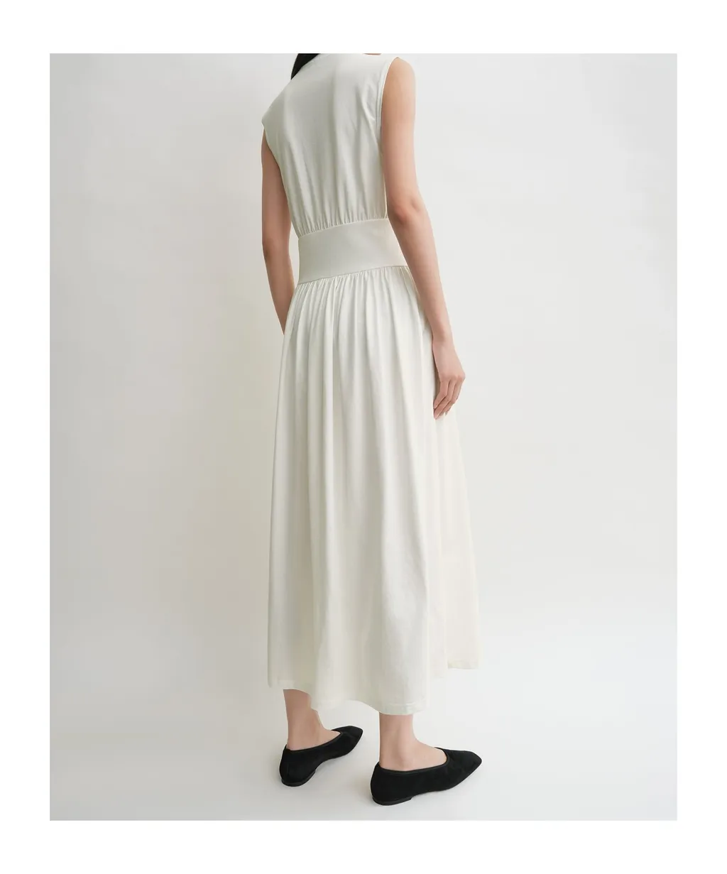 TotÊMe Crewneck Sleeveless Maxi Dress