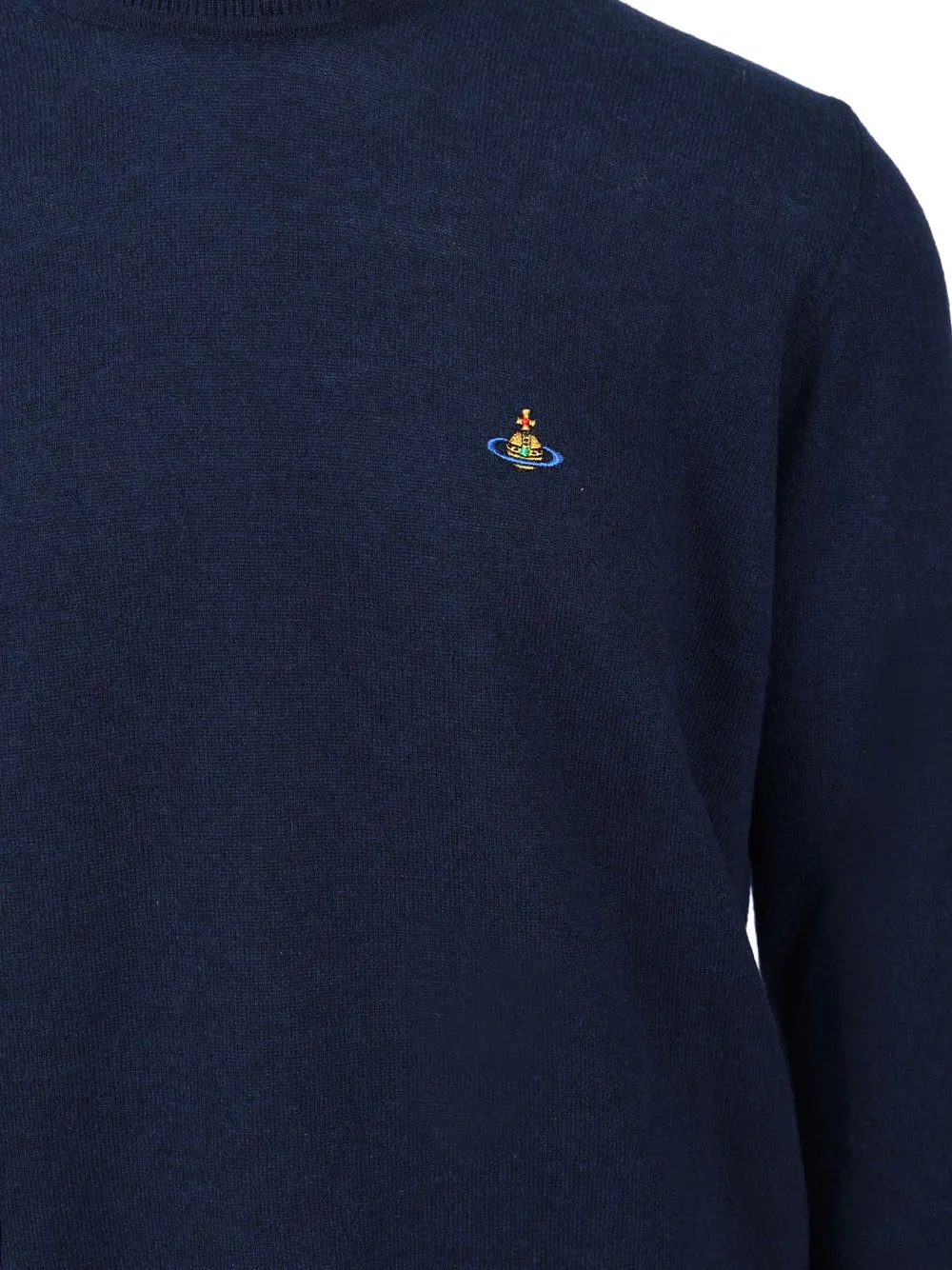 Vivienne Westwood Orb Embroidered Crewneck Jumper
