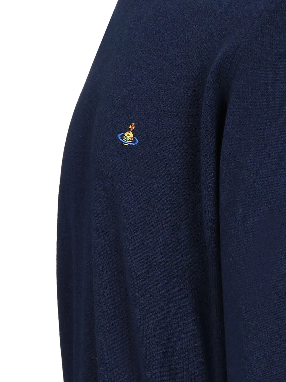 Vivienne Westwood Orb Embroidered Crewneck Jumper