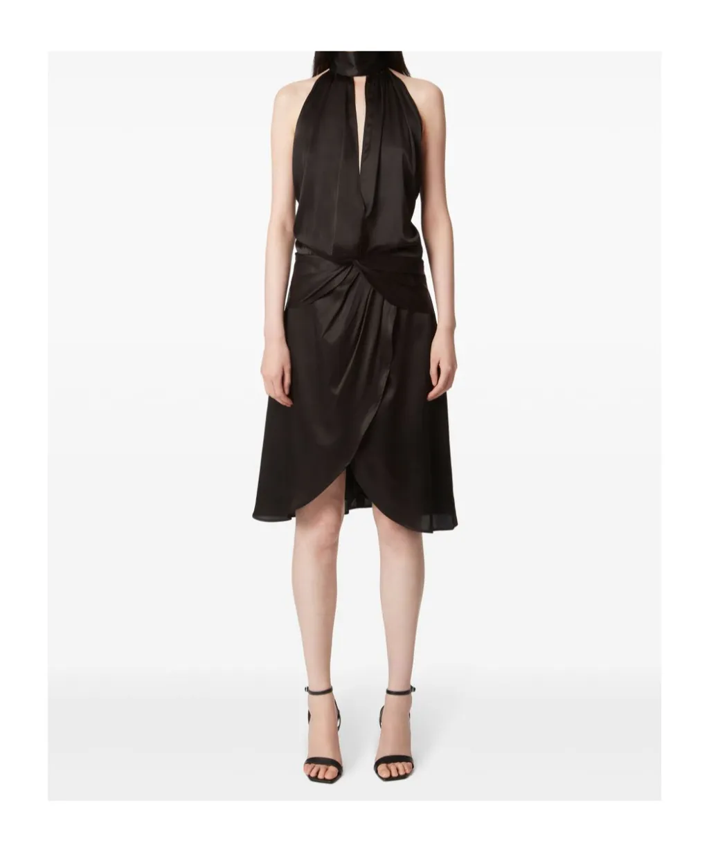 Ruched-Detailing Dress