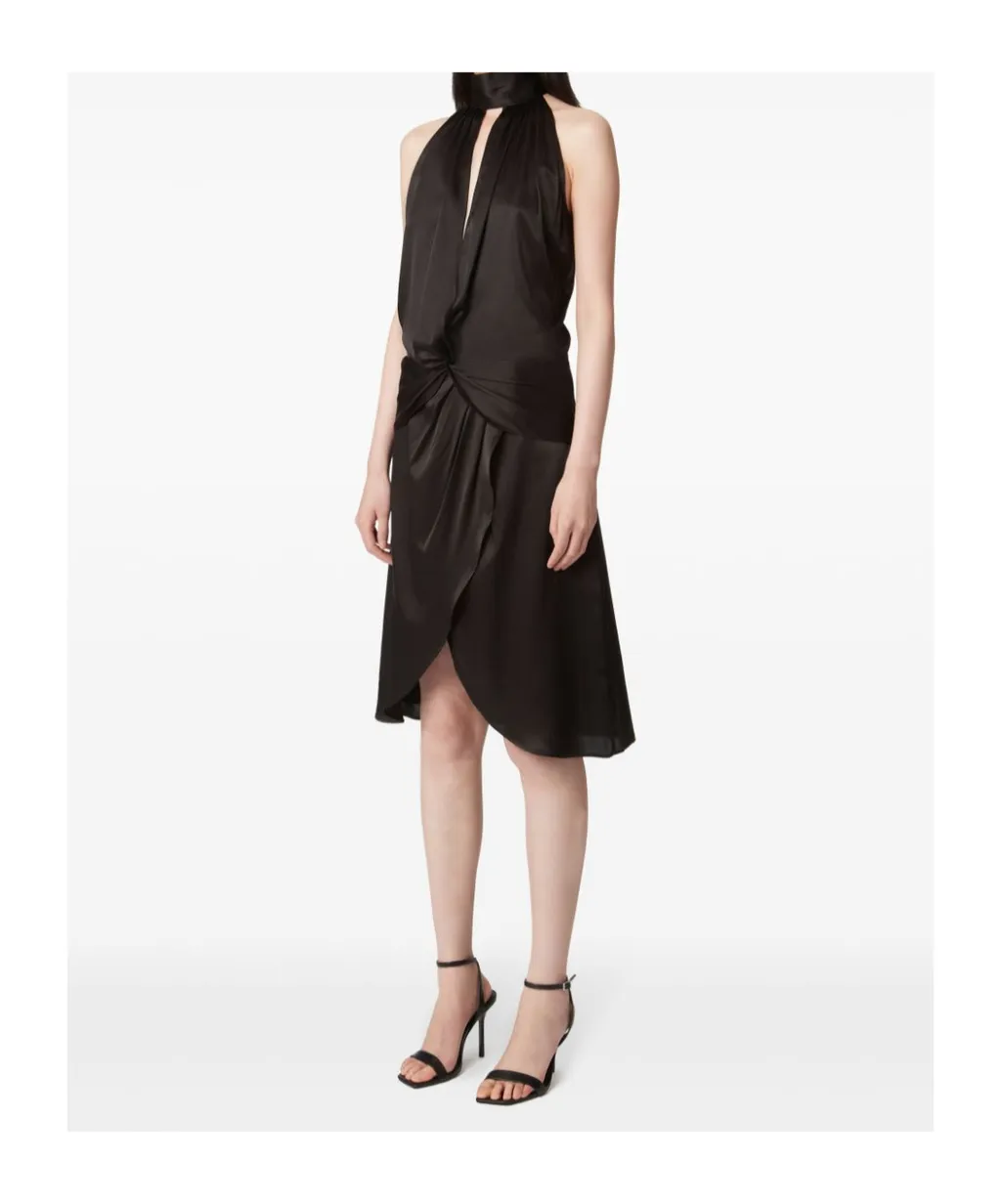 Ruched-Detailing Dress