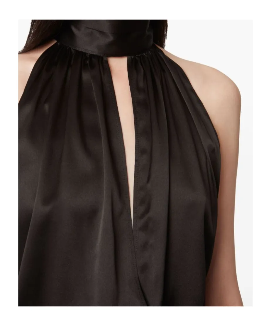 Ruched-Detailing Dress