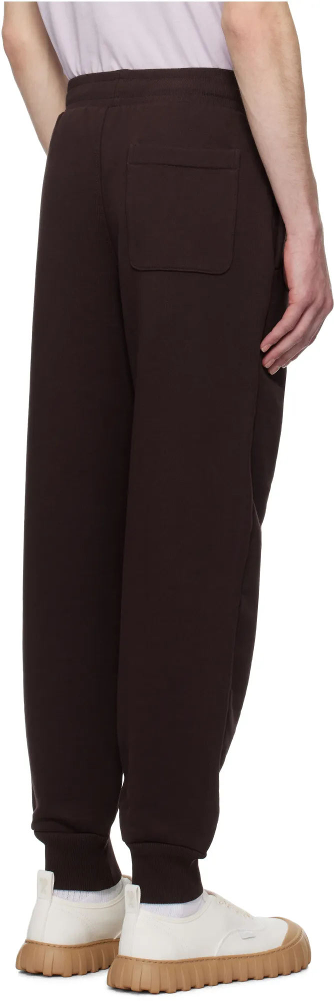 Drawcord Elastic Waist Sweatpants