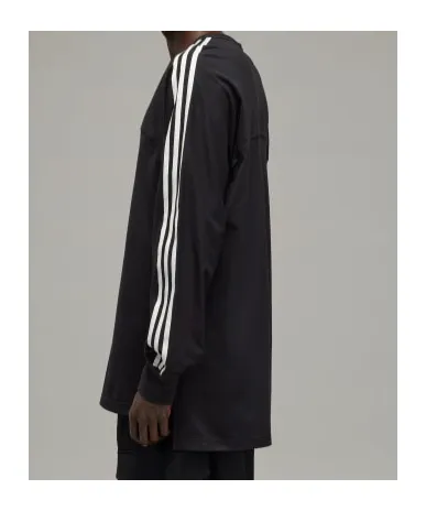 Y-3 3-Stripes Crewneck Long-Sleeved T-Shirt