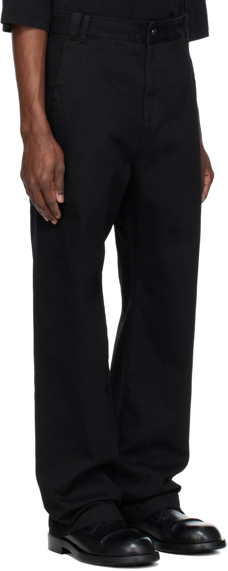 Stretch-Cotton Pants